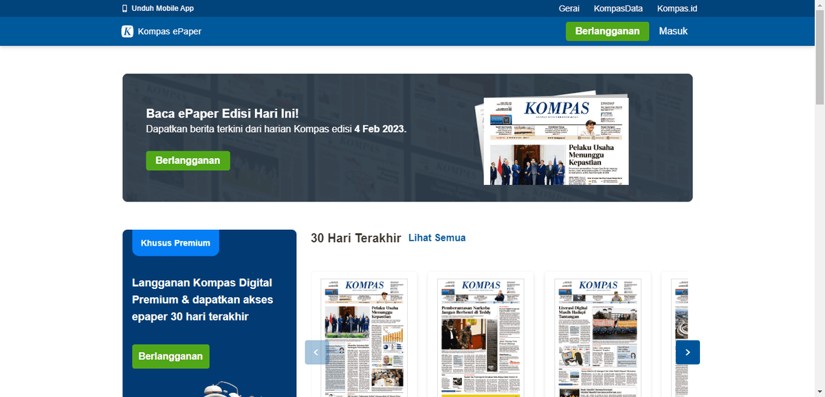 ePaper Kompas.id